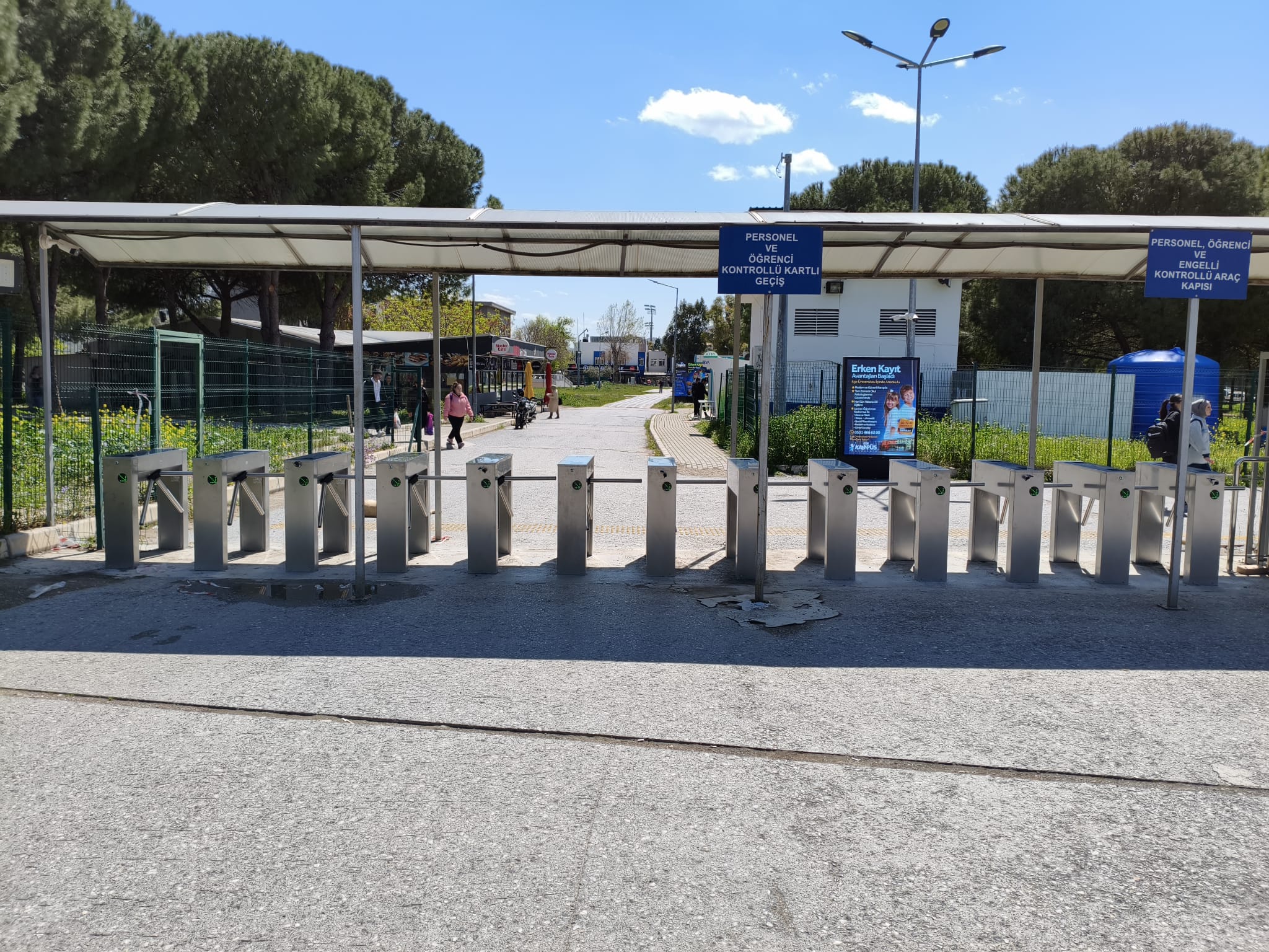İzmir Ege Üniversitesi Kartlı Geçiş Projesi görseli 2